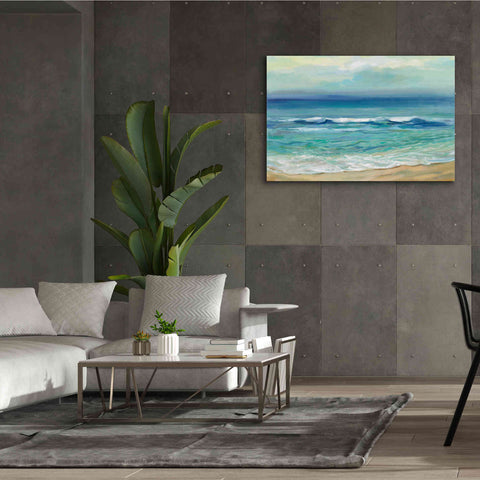 Image of Epic Art 'Seaside Sunrise' by Silvia Vassileva, Canvas Wall Art,60 x 40