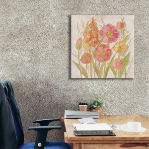 Epic Art 'Opalescent Floral I' by Silvia Vassileva, Canvas Wall Art,26 x 26