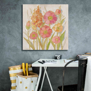 Epic Art 'Opalescent Floral I' by Silvia Vassileva, Canvas Wall Art,26 x 26