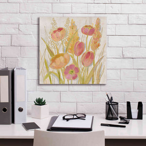 Epic Art 'Opalescent Floral II' by Silvia Vassileva, Canvas Wall Art,18 x 18
