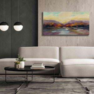 Epic Art 'Fall Sunset' by Silvia Vassileva, Canvas Wall Art,60 x 30