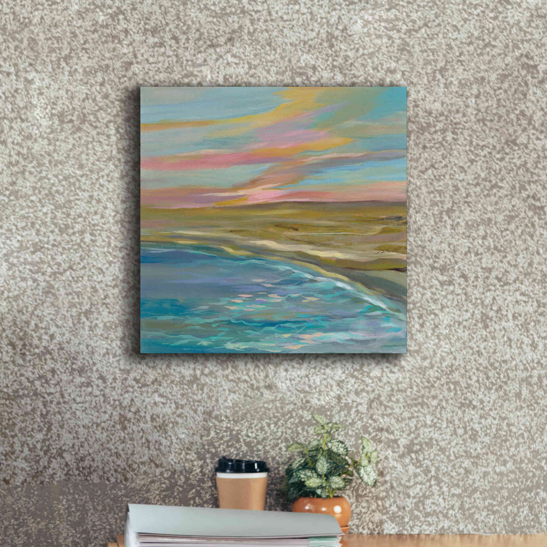 Epic Art 'Sunrise Dunes' by Silvia Vassileva, Canvas Wall Art,18 x 18