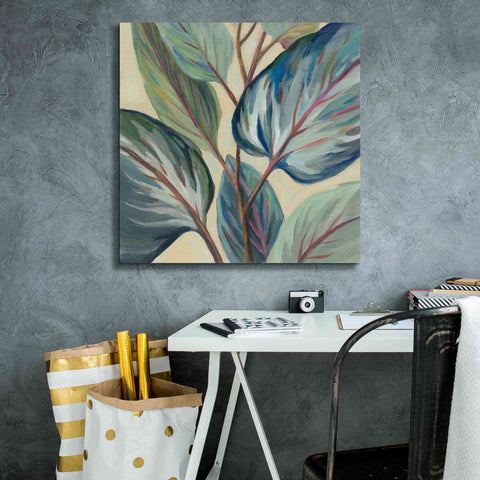 Image of Epic Art 'Greenhouse Leaves' by Silvia Vassileva, Canvas Wall Art,26 x 26