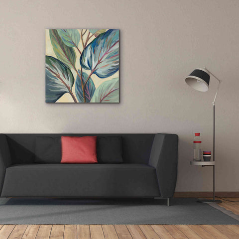 Image of Epic Art 'Greenhouse Leaves' by Silvia Vassileva, Canvas Wall Art,37 x 37