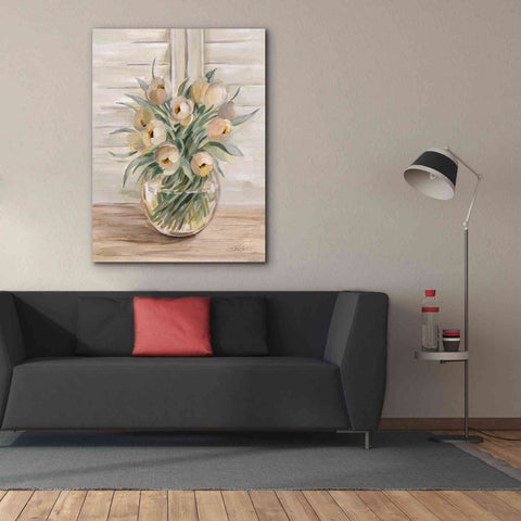 Image of Epic Art 'Blush Floral Bouquet' by Silvia Vassileva, Canvas Wall Art,40 x 54