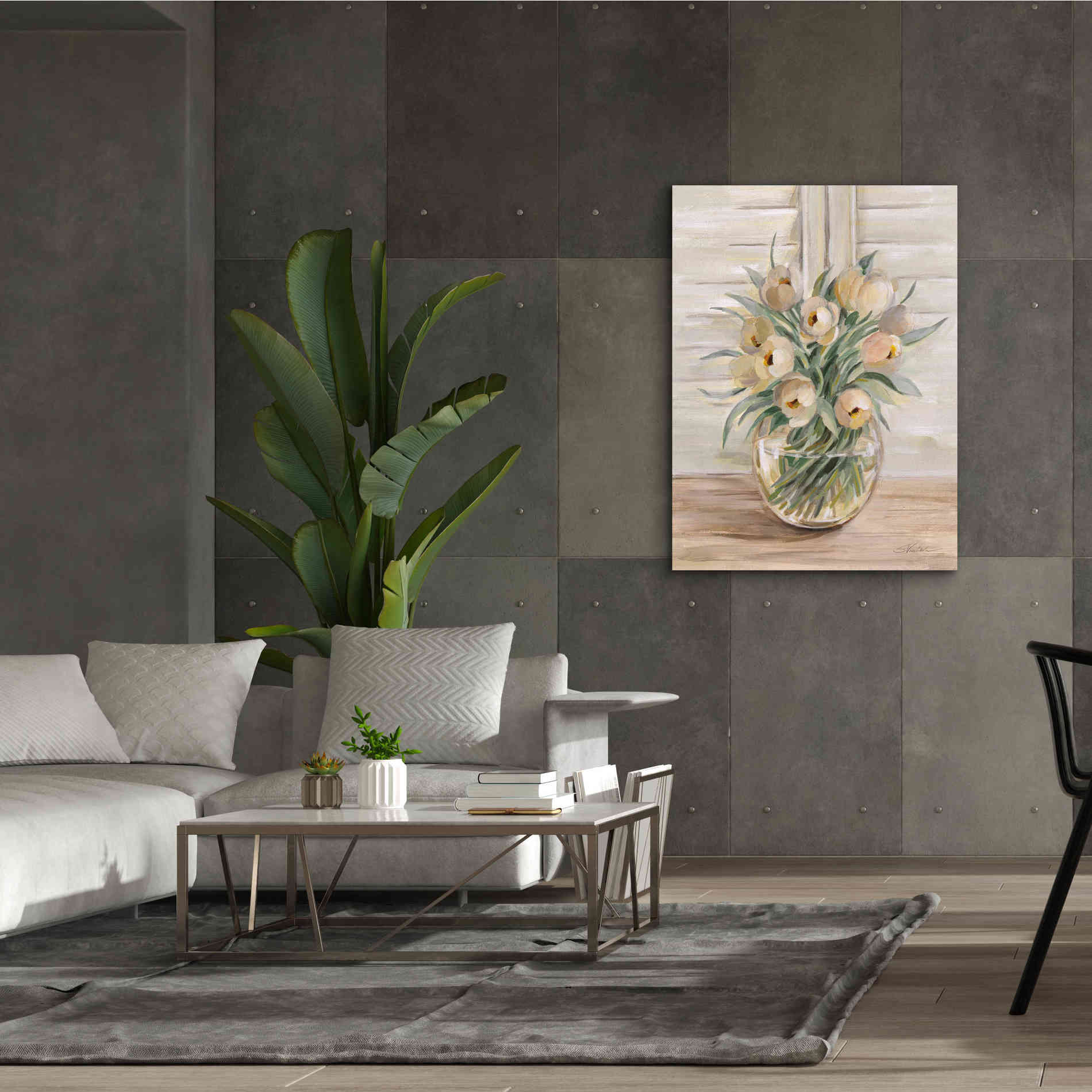 Epic Art 'Blush Floral Bouquet' by Silvia Vassileva, Canvas Wall Art,40 x 54