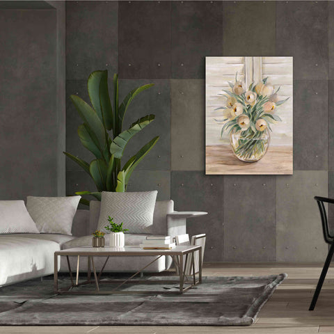 Image of Epic Art 'Blush Floral Bouquet' by Silvia Vassileva, Canvas Wall Art,40 x 54