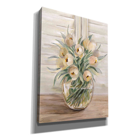Image of Epic Art 'Blush Floral Bouquet' by Silvia Vassileva, Canvas Wall Art,12x16x1.1x0,20x24x1.1x0,26x30x1.74x0,40x54x1.74x0