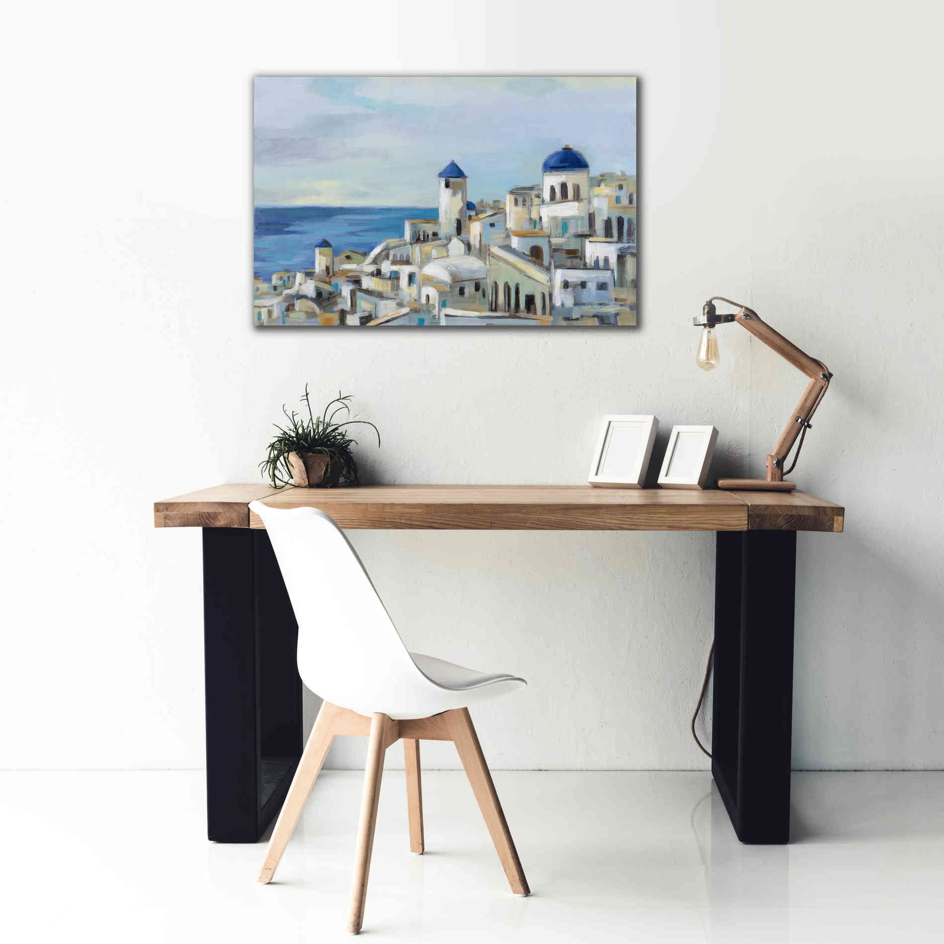 Epic Art 'Santorini View I' by Silvia Vassileva, Canvas Wall Art,40 x 26