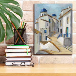 Epic Art 'Santorini View II' by Silvia Vassileva, Canvas Wall Art,12 x 16