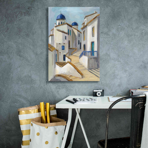 Image of Epic Art 'Santorini View II' by Silvia Vassileva, Canvas Wall Art,18 x 26