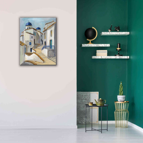 Image of Epic Art 'Santorini View II' by Silvia Vassileva, Canvas Wall Art,26 x 34