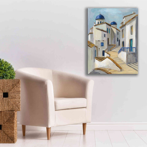 Image of Epic Art 'Santorini View II' by Silvia Vassileva, Canvas Wall Art,26 x 34