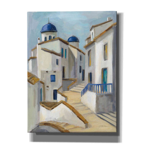 Image of Epic Art 'Santorini View II' by Silvia Vassileva, Canvas Wall Art,12x16x1.1x0,18x26x1.1x0,26x34x1.74x0,40x54x1.74x0