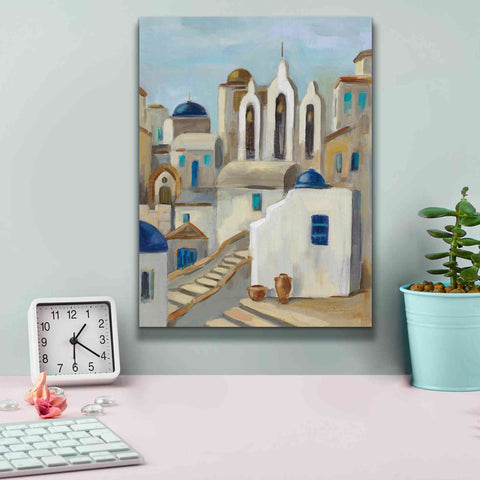 Image of Epic Art 'Santorini View III' by Silvia Vassileva, Canvas Wall Art,12 x 16