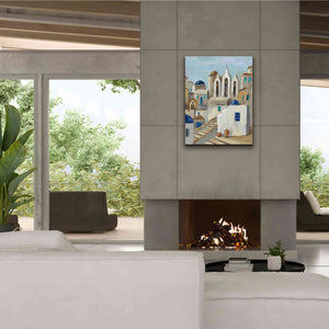 Epic Art 'Santorini View III' by Silvia Vassileva, Canvas Wall Art,26 x 34