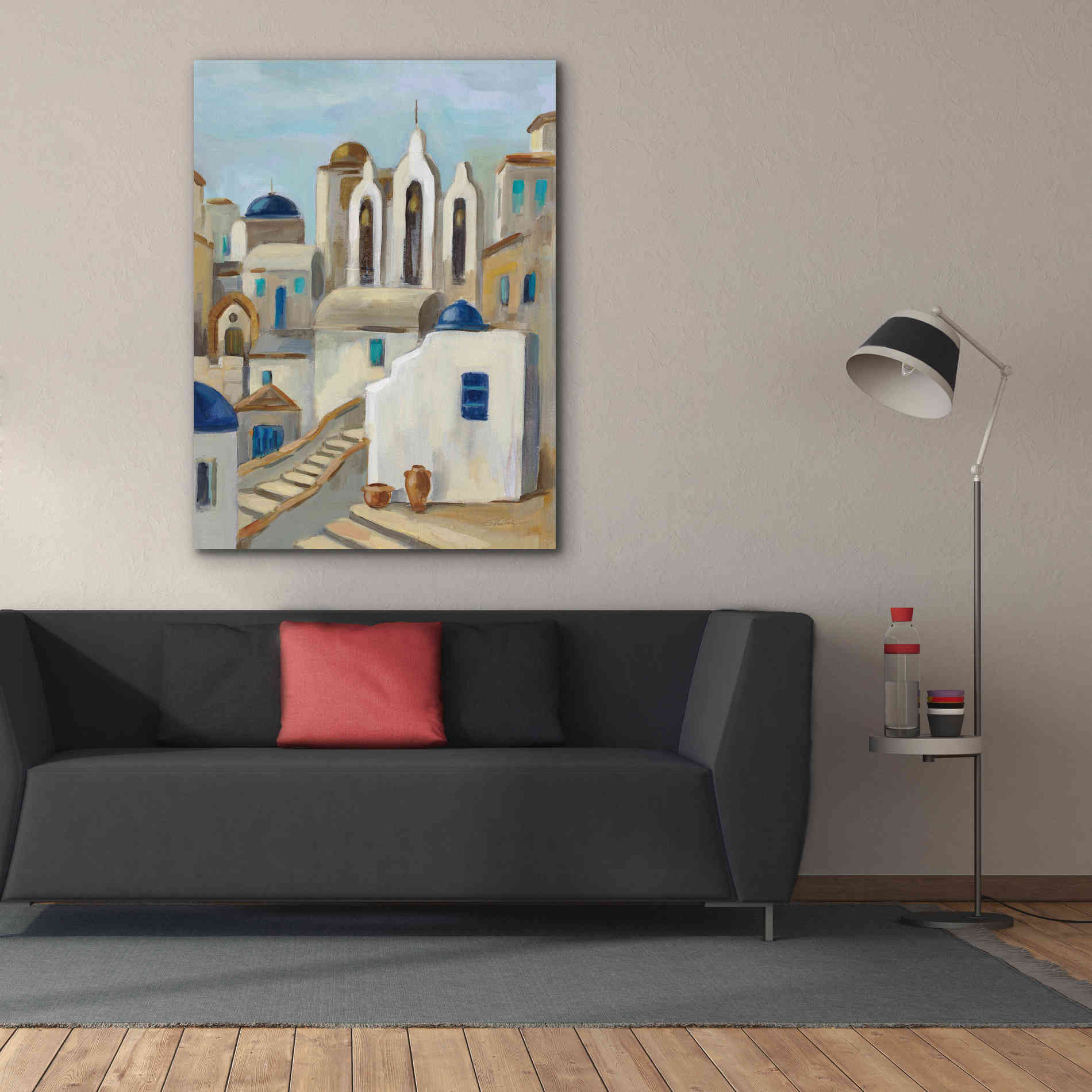 Epic Art 'Santorini View III' by Silvia Vassileva, Canvas Wall Art,40 x 54
