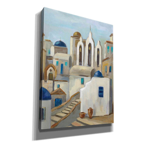 Image of Epic Art 'Santorini View III' by Silvia Vassileva, Canvas Wall Art,12x16x1.1x0,18x26x1.1x0,26x34x1.74x0,40x54x1.74x0