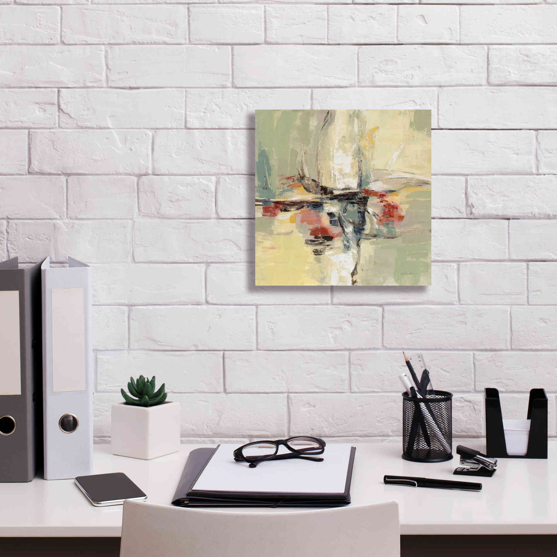 Epic Art 'Island Vibe' by Silvia Vassileva, Canvas Wall Art,12 x 12