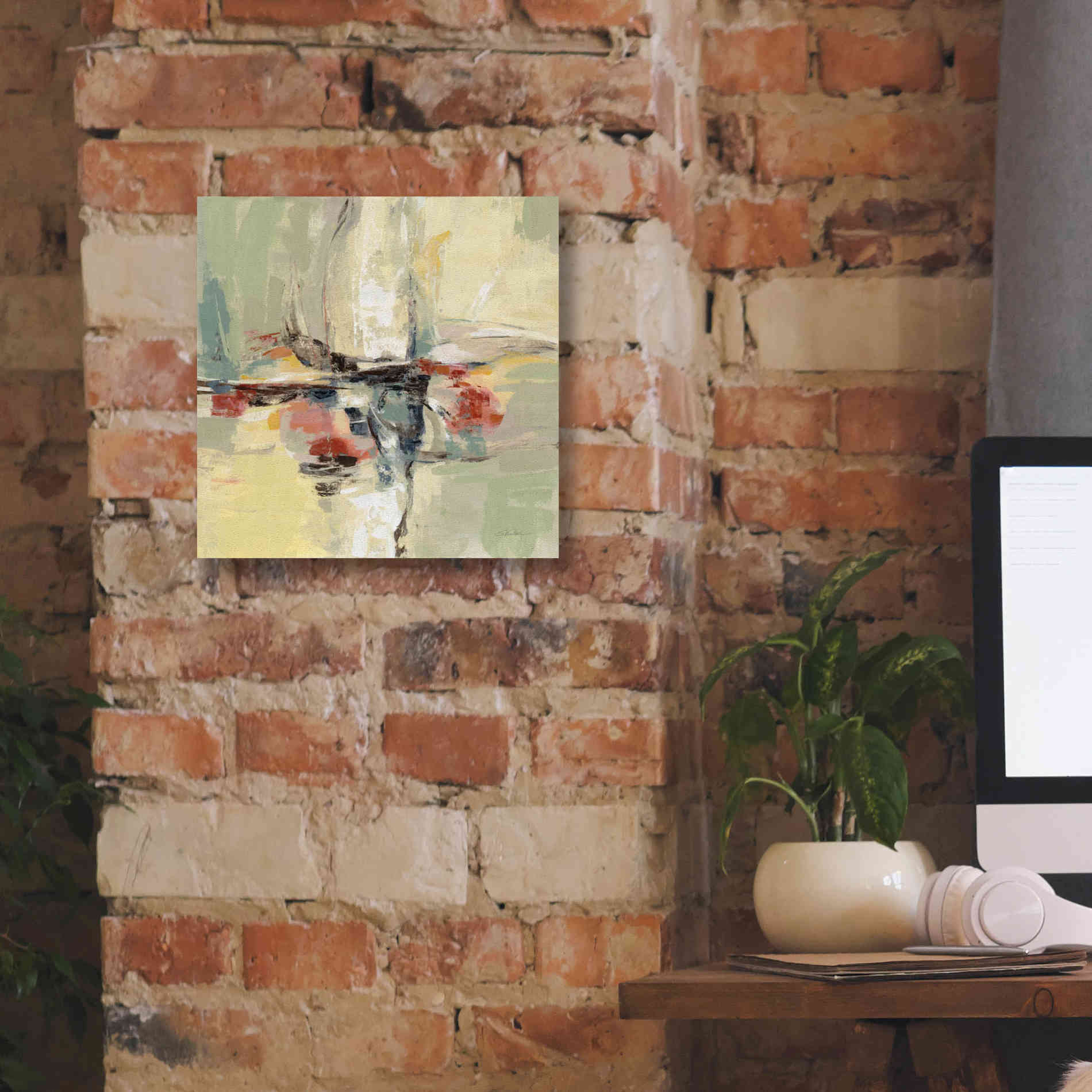 Epic Art 'Island Vibe' by Silvia Vassileva, Canvas Wall Art,12 x 12