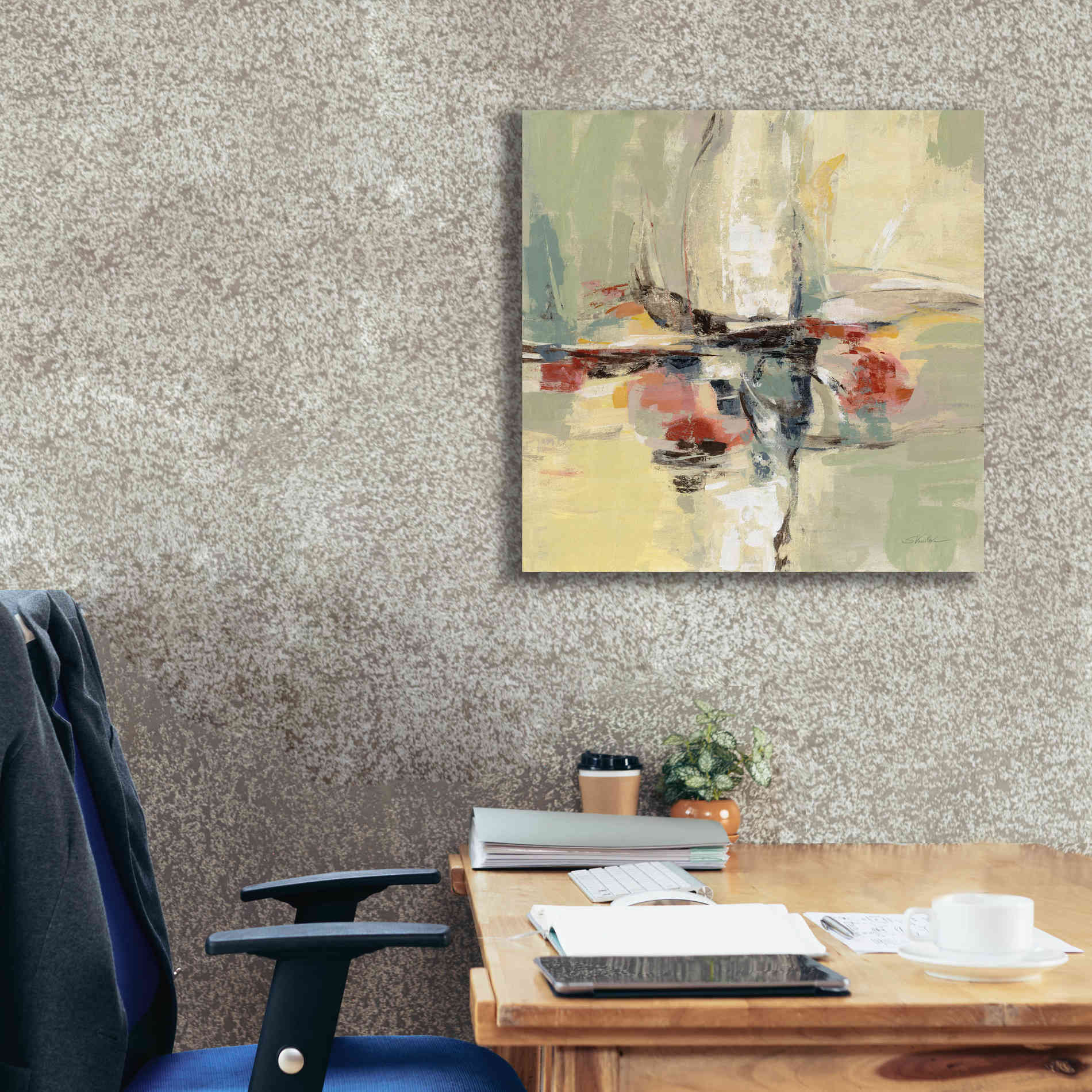 Epic Art 'Island Vibe' by Silvia Vassileva, Canvas Wall Art,26 x 26