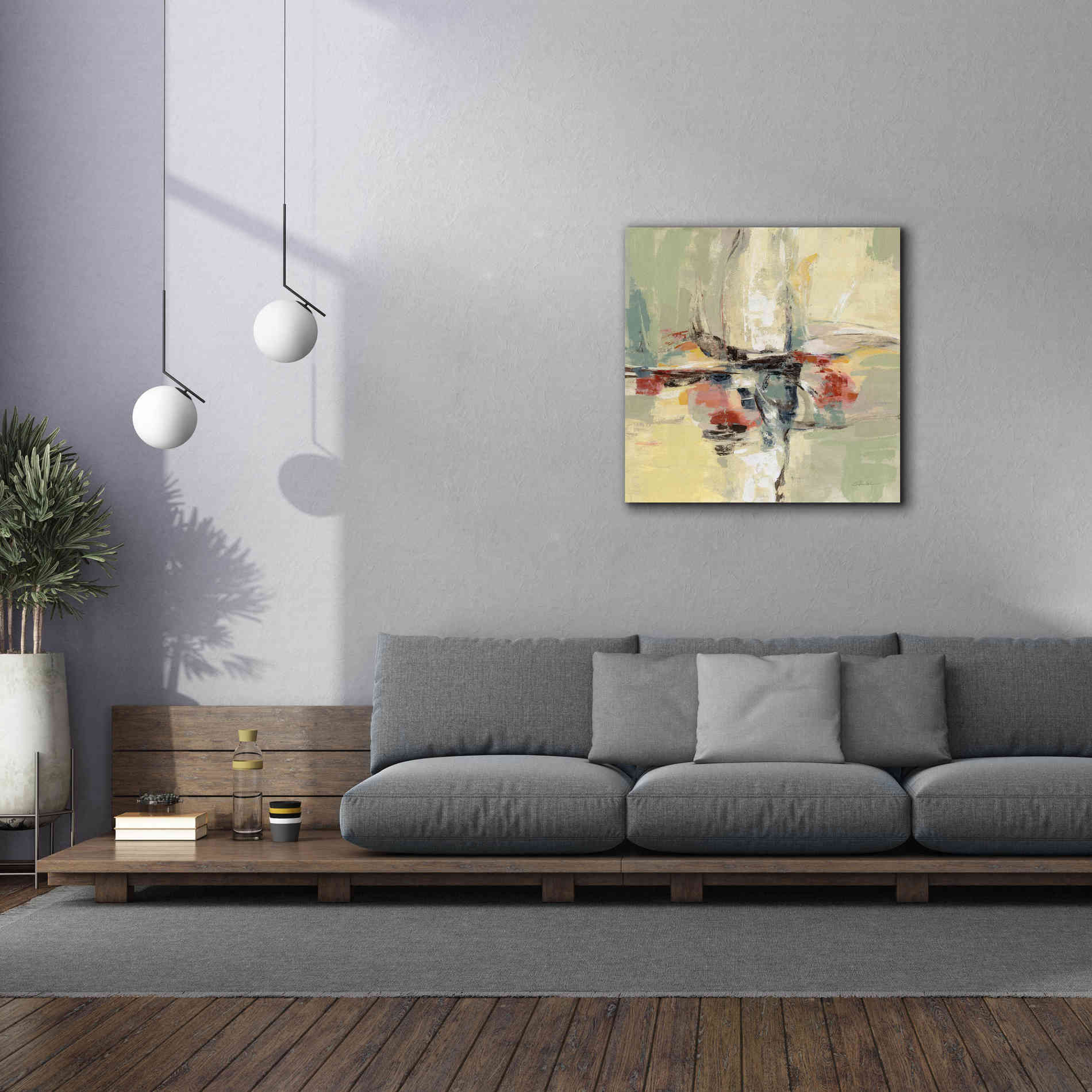 Epic Art 'Island Vibe' by Silvia Vassileva, Canvas Wall Art,37 x 37