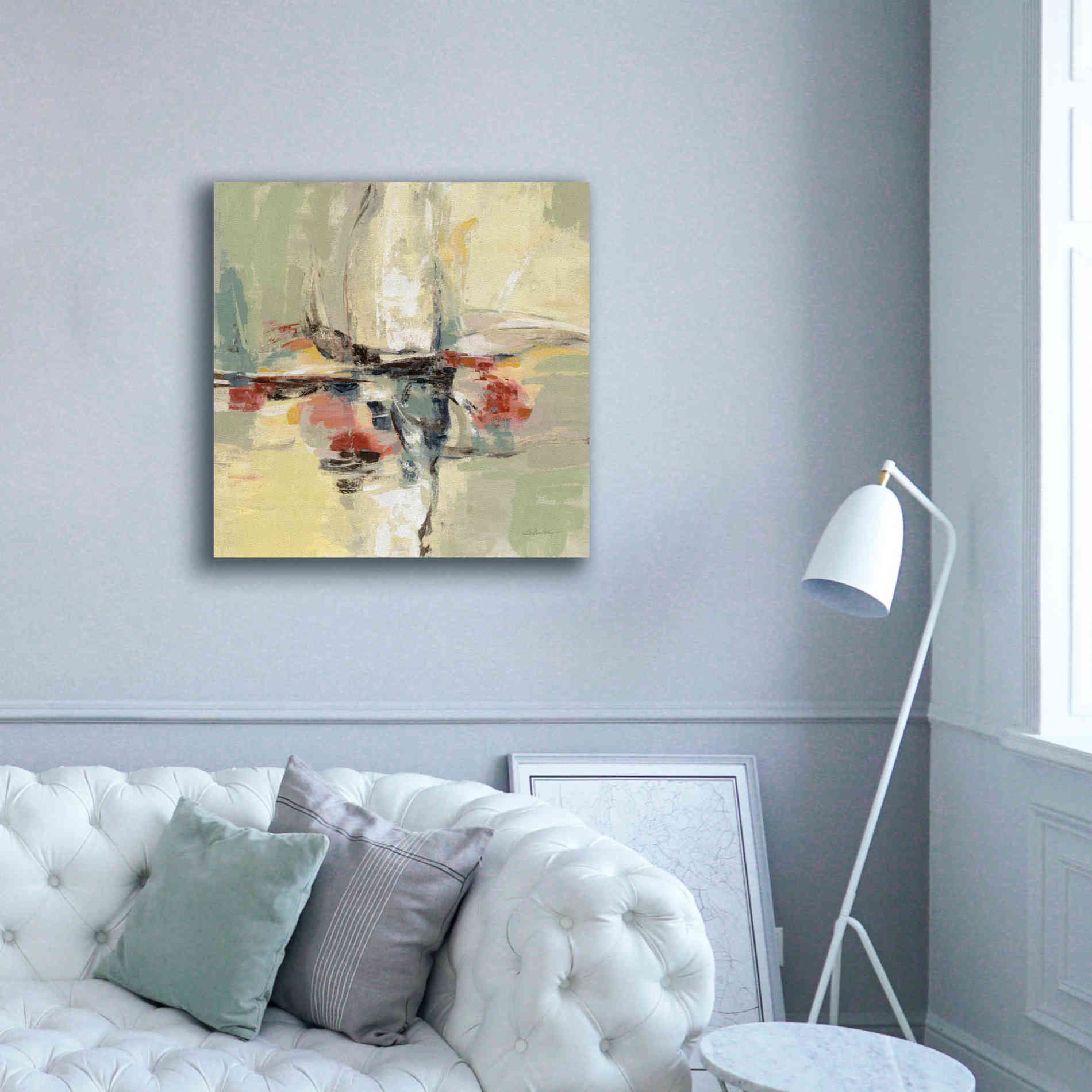 Epic Art 'Island Vibe' by Silvia Vassileva, Canvas Wall Art,37 x 37