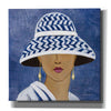 Epic Art 'Lady with Hat II' by Silvia Vassileva, Canvas Wall Art,12x12x1.1x0,18x18x1.1x0,26x26x1.74x0,37x37x1.74x0