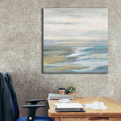 Image of Epic Art 'Morning Sea Light' by Silvia Vassileva, Canvas Wall Art,37 x 37