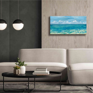 Epic Art 'Caribbean Sea Reflections' by Silvia Vassileva, Canvas Wall Art,40 x 20