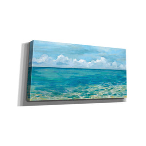 Epic Art 'Caribbean Sea Reflections' by Silvia Vassileva, Canvas Wall Art,24x12x1.1x0,40x20x1.74x0,60x30x1.74x0