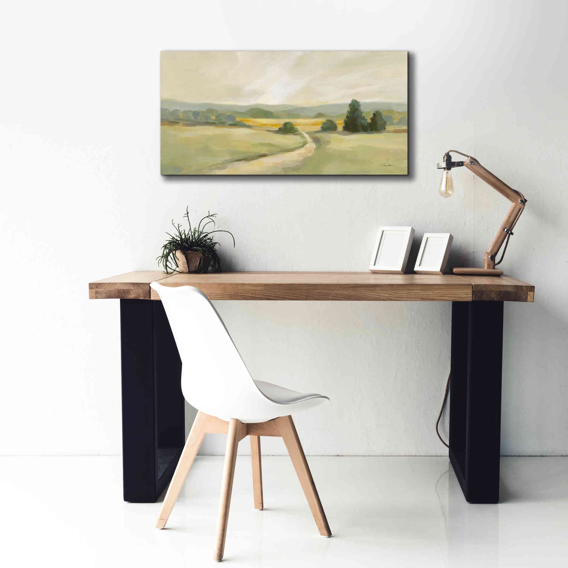 Epic Art 'Sage Hills' by Silvia Vassileva, Canvas Wall Art,40 x 20