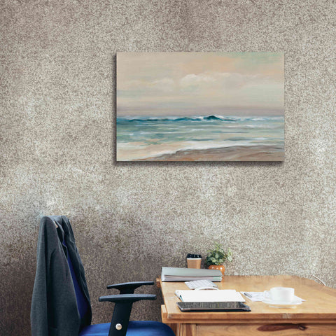 Image of Epic Art 'Whispering Wave 2' by Silvia Vassileva, Canvas Wall Art,40 x 26