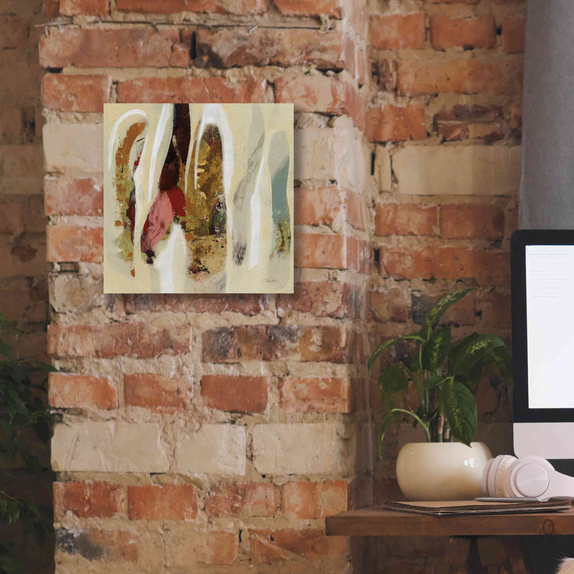 Epic Art 'Terracotta Tile I' by Silvia Vassileva, Canvas Wall Art,12 x 12