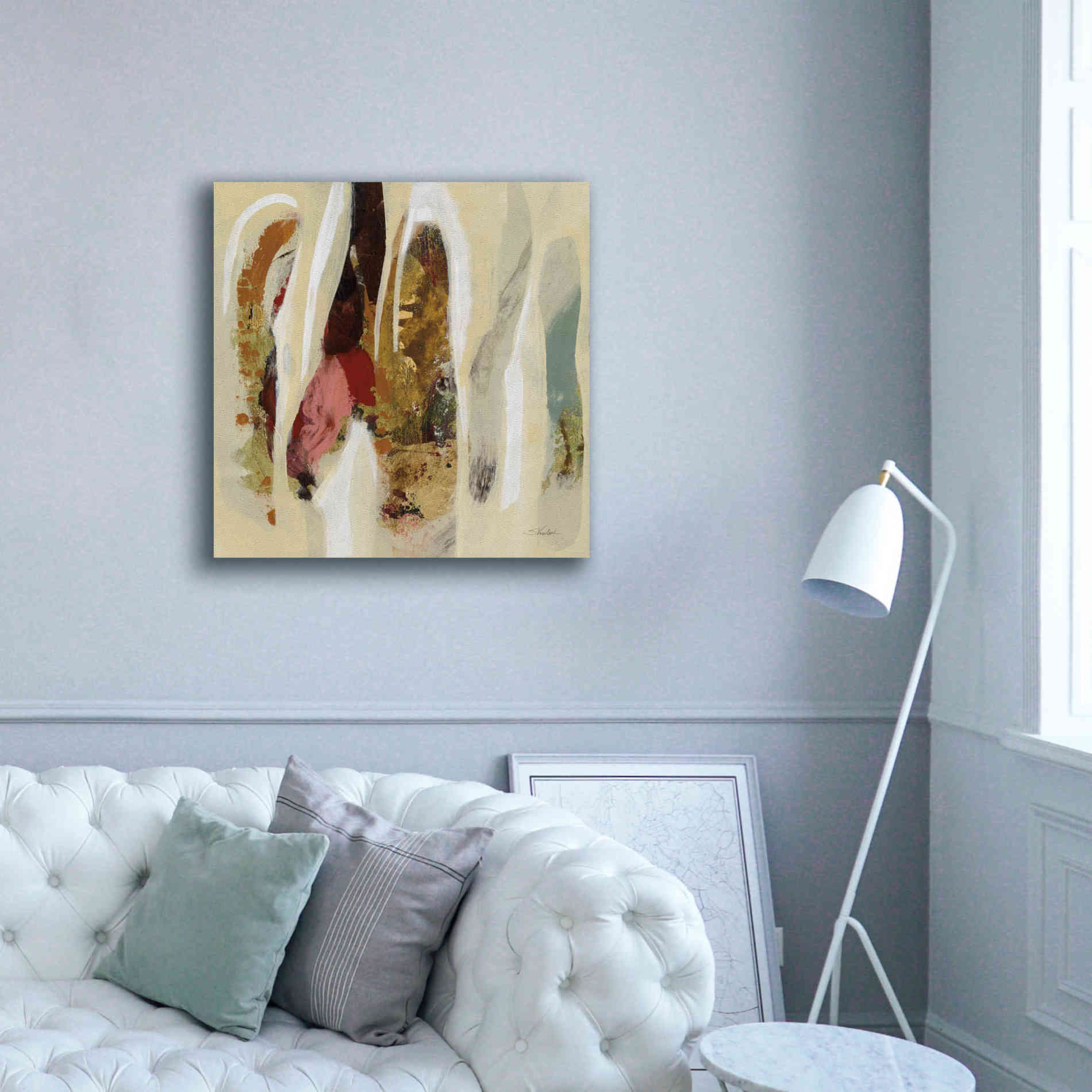 Epic Art 'Terracotta Tile I' by Silvia Vassileva, Canvas Wall Art,37 x 37