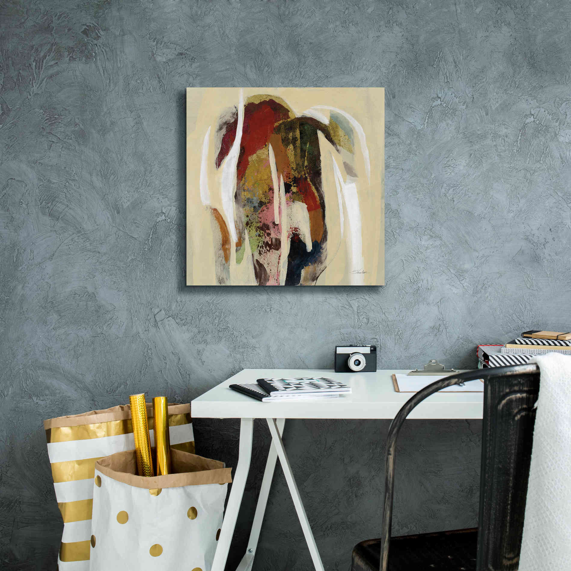 Epic Art 'Terracotta Tile II' by Silvia Vassileva, Canvas Wall Art,18 x 18