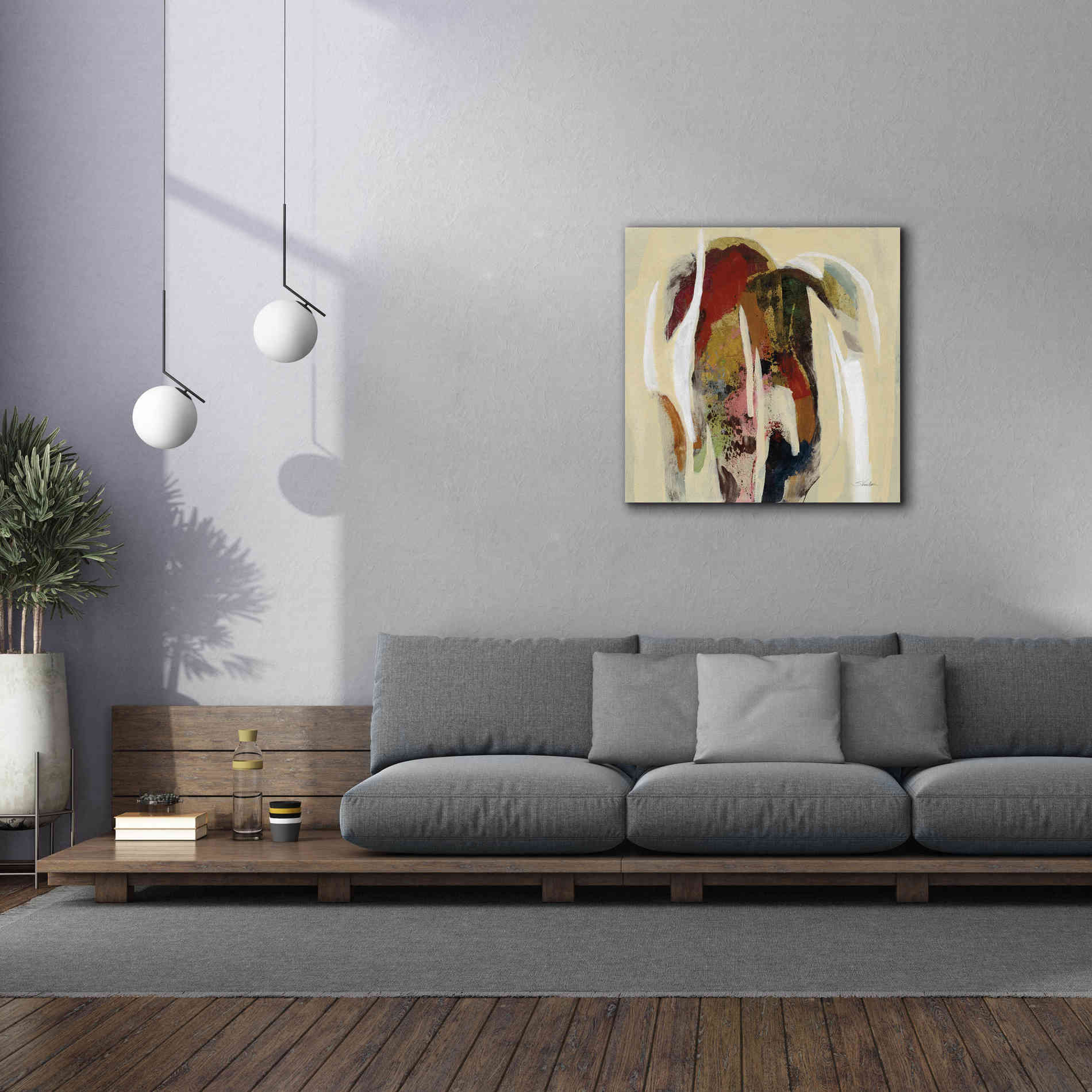 Epic Art 'Terracotta Tile II' by Silvia Vassileva, Canvas Wall Art,37 x 37