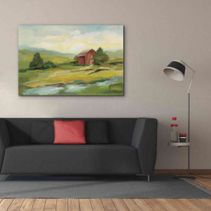 Epic Art 'Springtime Farm' by Silvia Vassileva, Canvas Wall Art,60 x 40