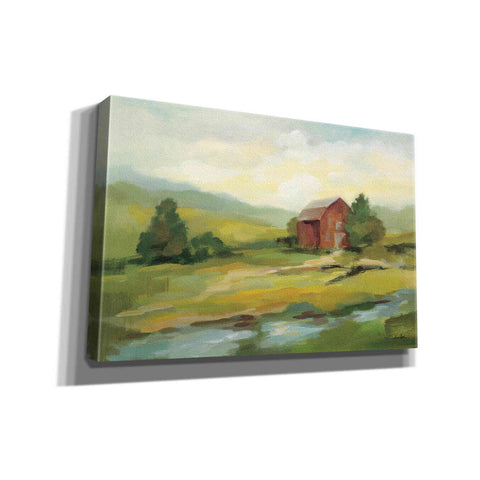 Image of Epic Art 'Springtime Farm' by Silvia Vassileva, Canvas Wall Art,18x12x1.1x0,26x18x1.1x0,40x26x1.74x0,60x40x1.74x0