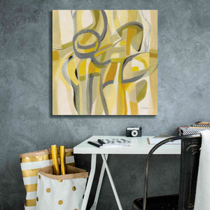 Epic Art 'Mid Mod Yellow' by Silvia Vassileva, Canvas Wall Art,26 x 26