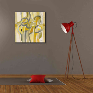 Epic Art 'Mid Mod Yellow' by Silvia Vassileva, Canvas Wall Art,26 x 26
