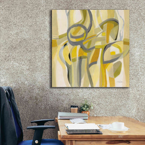 Epic Art 'Mid Mod Yellow' by Silvia Vassileva, Canvas Wall Art,37 x 37