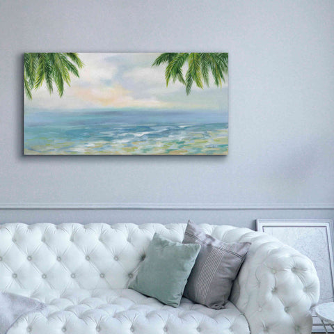 Image of Epic Art 'Island Morning' by Silvia Vassileva, Canvas Wall Art,60 x 30