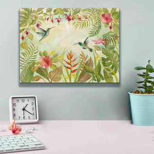 Epic Art 'Hummingbirds Song I' by Silvia Vassileva, Canvas Wall Art,16 x 12