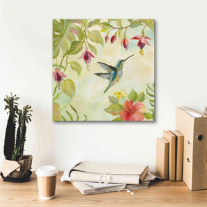 Epic Art 'Hummingbirds Song II' by Silvia Vassileva, Canvas Wall Art,18 x 18