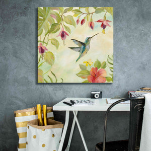 Epic Art 'Hummingbirds Song II' by Silvia Vassileva, Canvas Wall Art,26 x 26