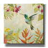 Epic Art 'Hummingbirds Song III' by Silvia Vassileva, Canvas Wall Art,12x12x1.1x0,18x18x1.1x0,26x26x1.74x0,37x37x1.74x0