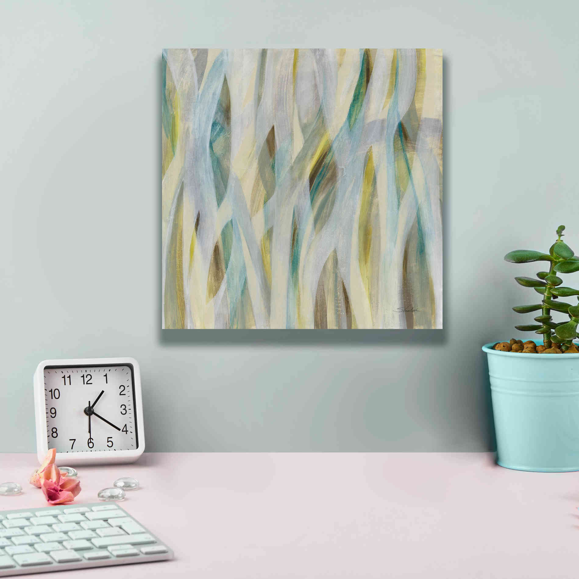 Epic Art 'Grassy Meadow' by Silvia Vassileva, Canvas Wall Art,12 x 12