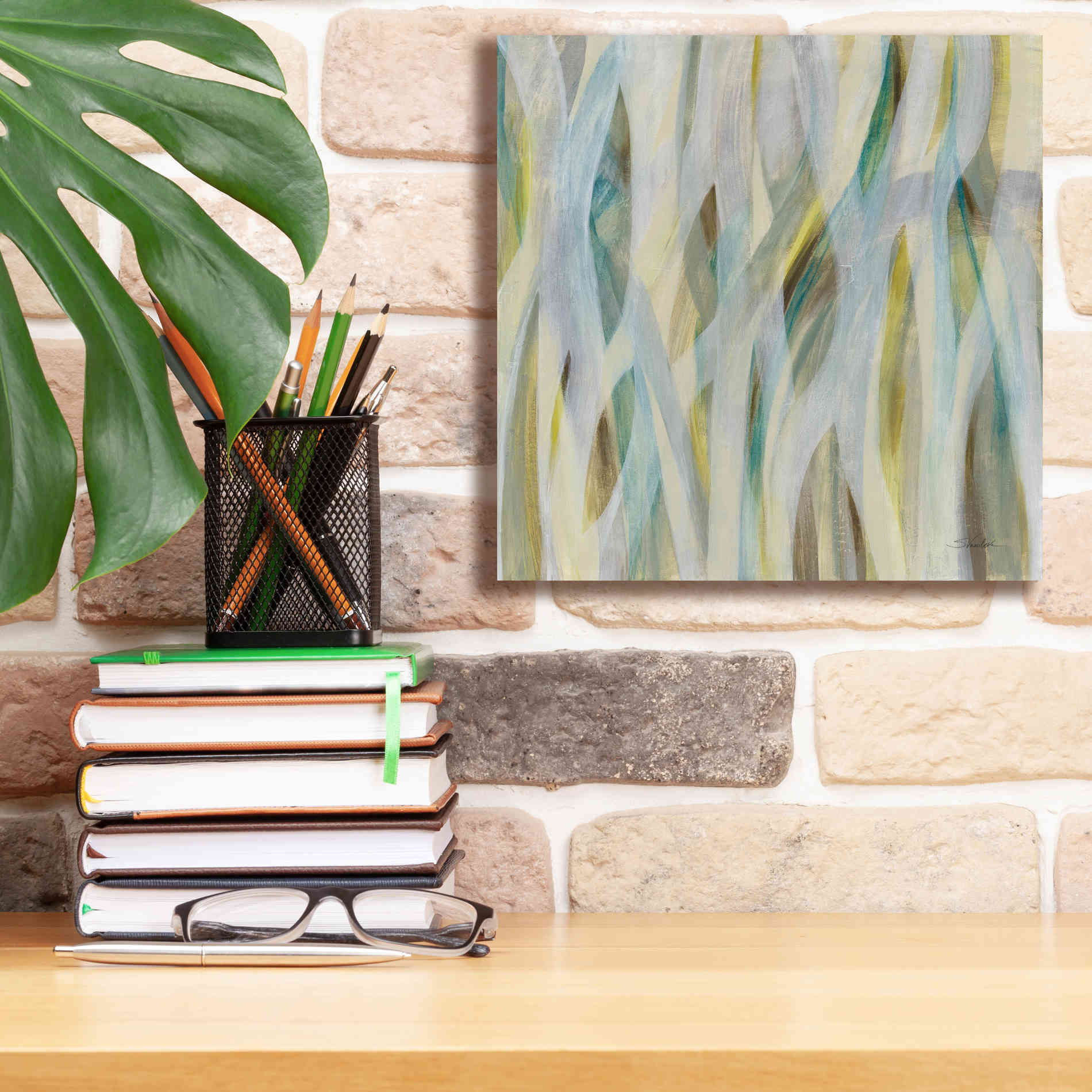 Epic Art 'Grassy Meadow' by Silvia Vassileva, Canvas Wall Art,12 x 12