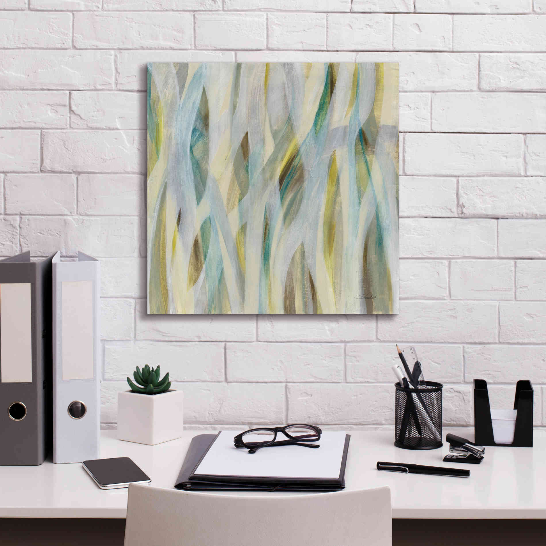 Epic Art 'Grassy Meadow' by Silvia Vassileva, Canvas Wall Art,18 x 18